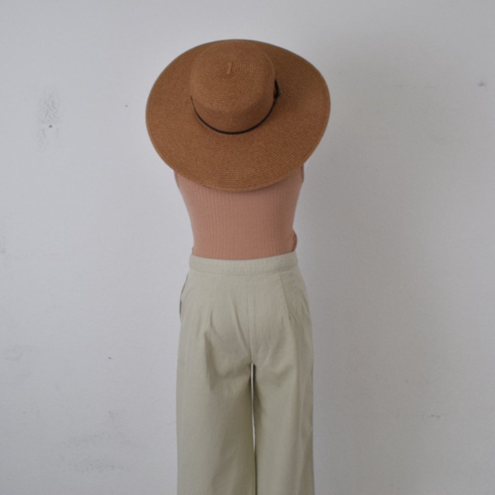 Vintage 90s Beige Cotton‎ Crop Pants | 26 waist - Picture 3 of 9